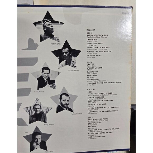 America The Beautiful PRS 330 LP Vinyl Record Album Set 2 - Picture 3 of 8